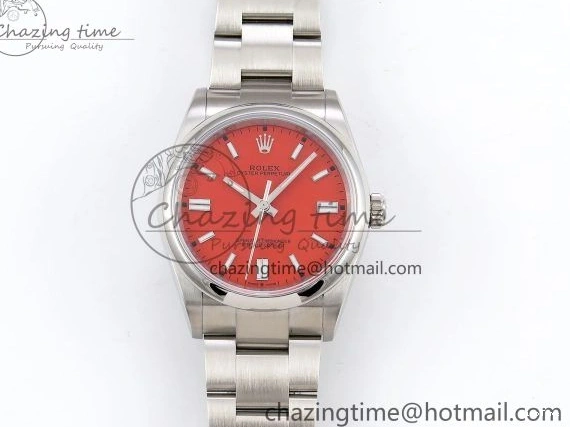 MiroTime 0513 WrinkleFree Oyster Perpetual 126000 36mm APF 1:1 Best Edition 904L Steel Red Dial VR 1422